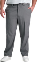 Mens Cool Right Performance Flex Classic Fit Flat Front Pant - Comfort