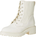 Rubberized Combat Boot with Chunky Outsole - Durable Everyday Style