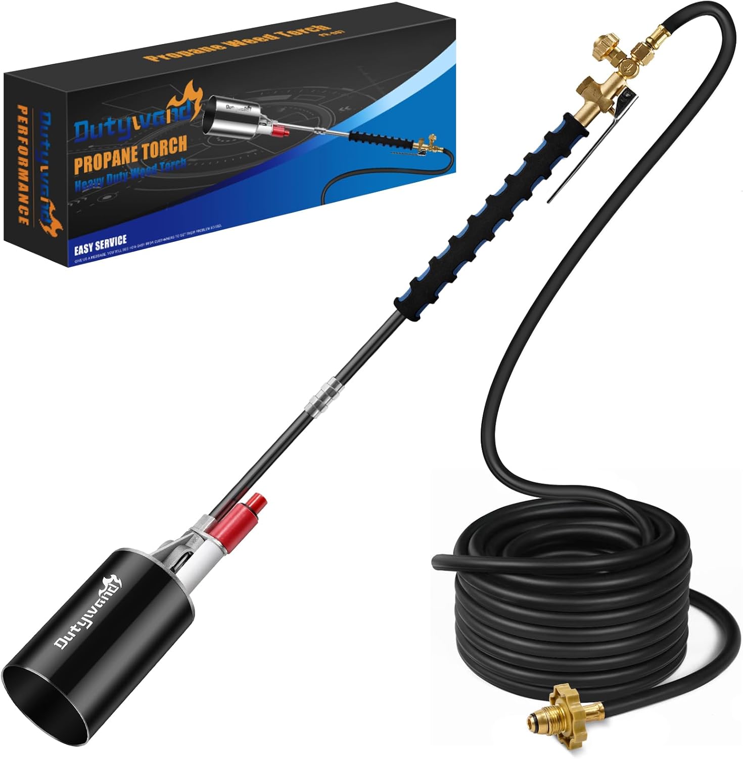 High Output Propane Torch Weed Burner Kit for Garden Use