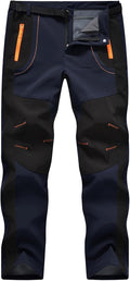 Men's Snow Ski Hiking Pants Waterproof Winter Fleece Lined