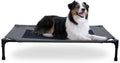 Outdoor Elevated Dog Cot 42 x 30in - Breathable Cooling Bed