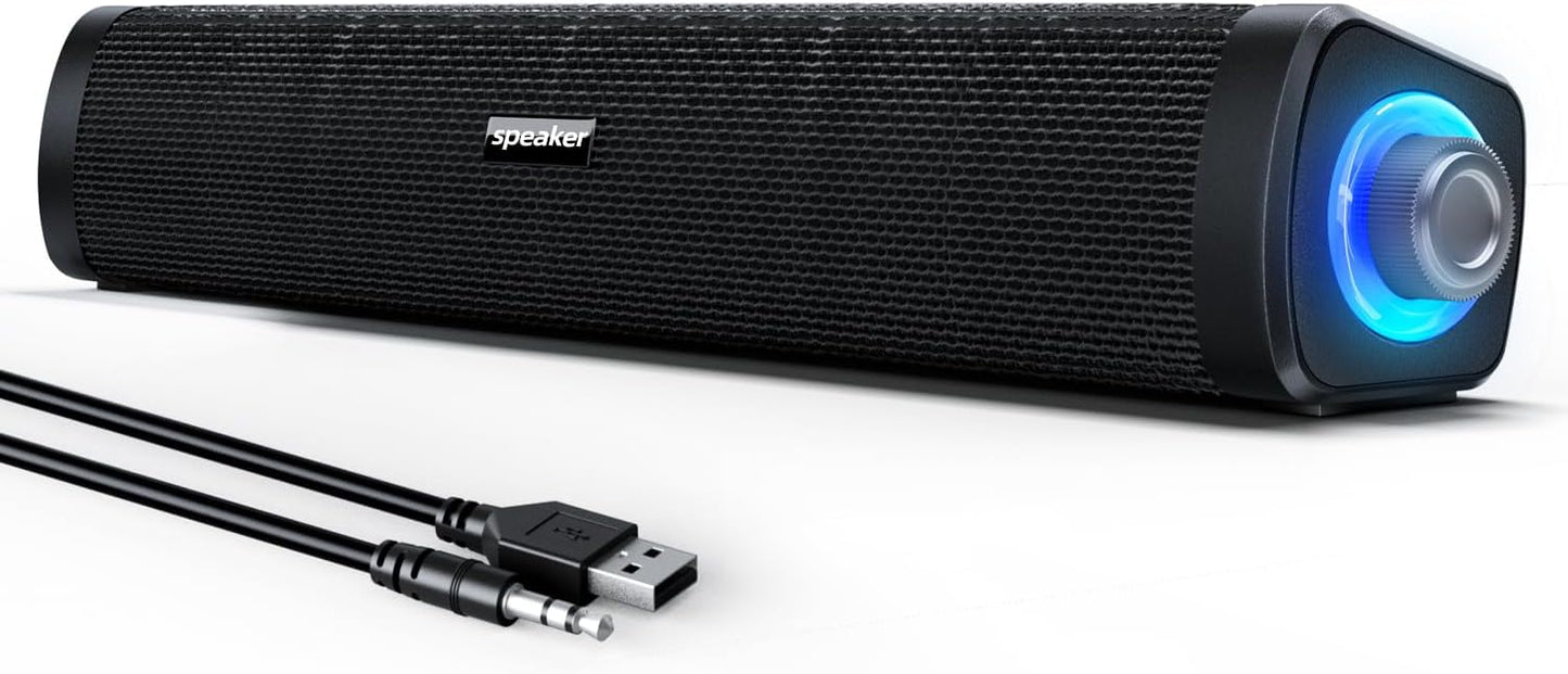Immerse in Vibrant Sound: Uakinat USB Speakers
