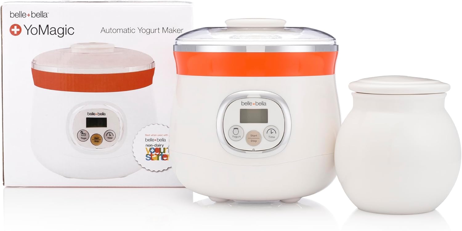 YoMagic Yogurt Maker - Easy Homemade Yogurt - Dairy & Non-Dairy - 1 Quart