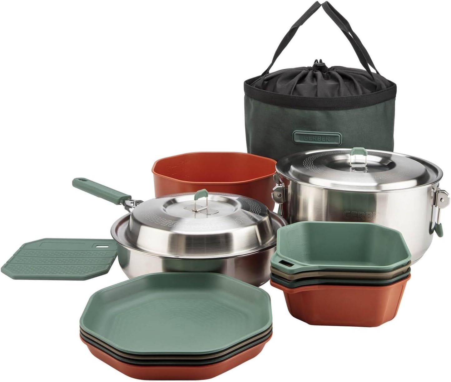 Dishwasher-Safe Camping Cookware Set by Gerber