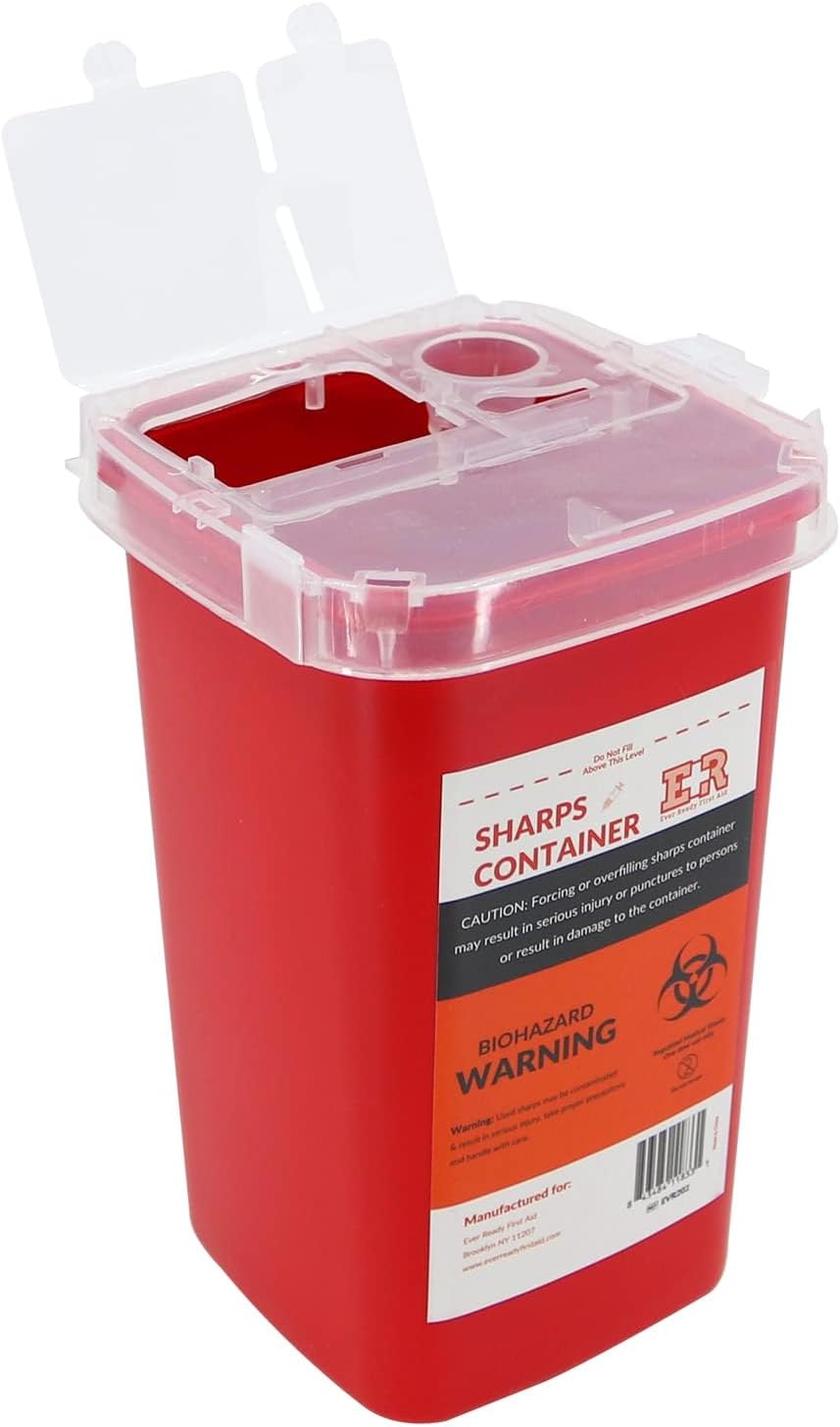 Safe Sharps Container for Home Use - 24 Count Pack