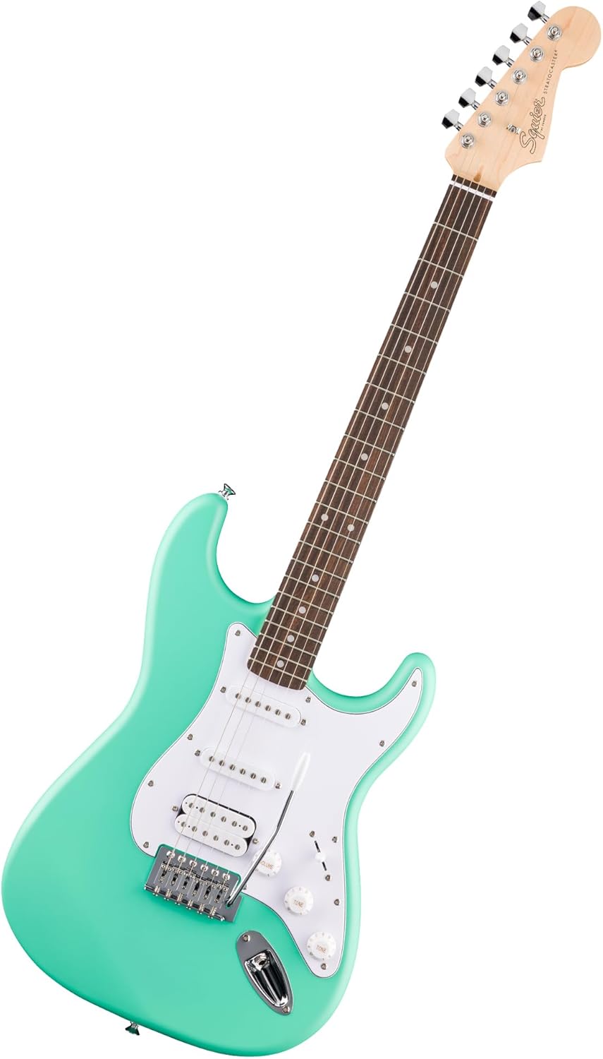 Fender Squier Beginner Electric Guitar, Free Lessons, 2-Year Warranty