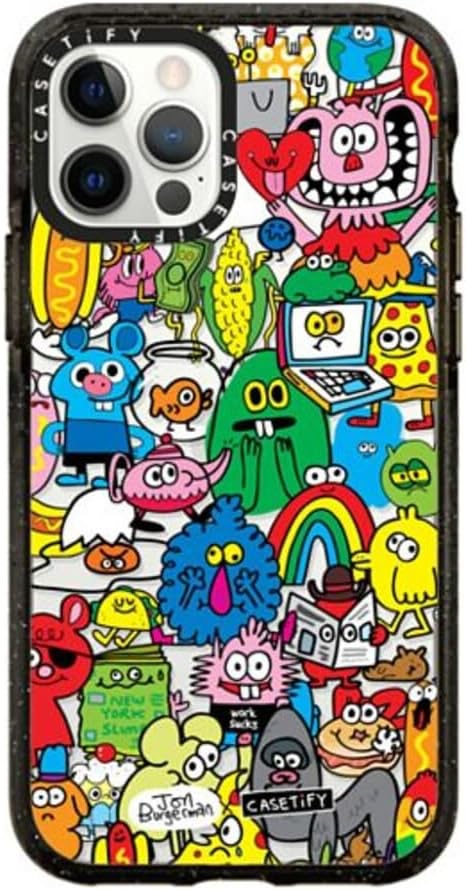 CASETiFY Impact Case for iPhone 12 Pro - Fun Friends Design