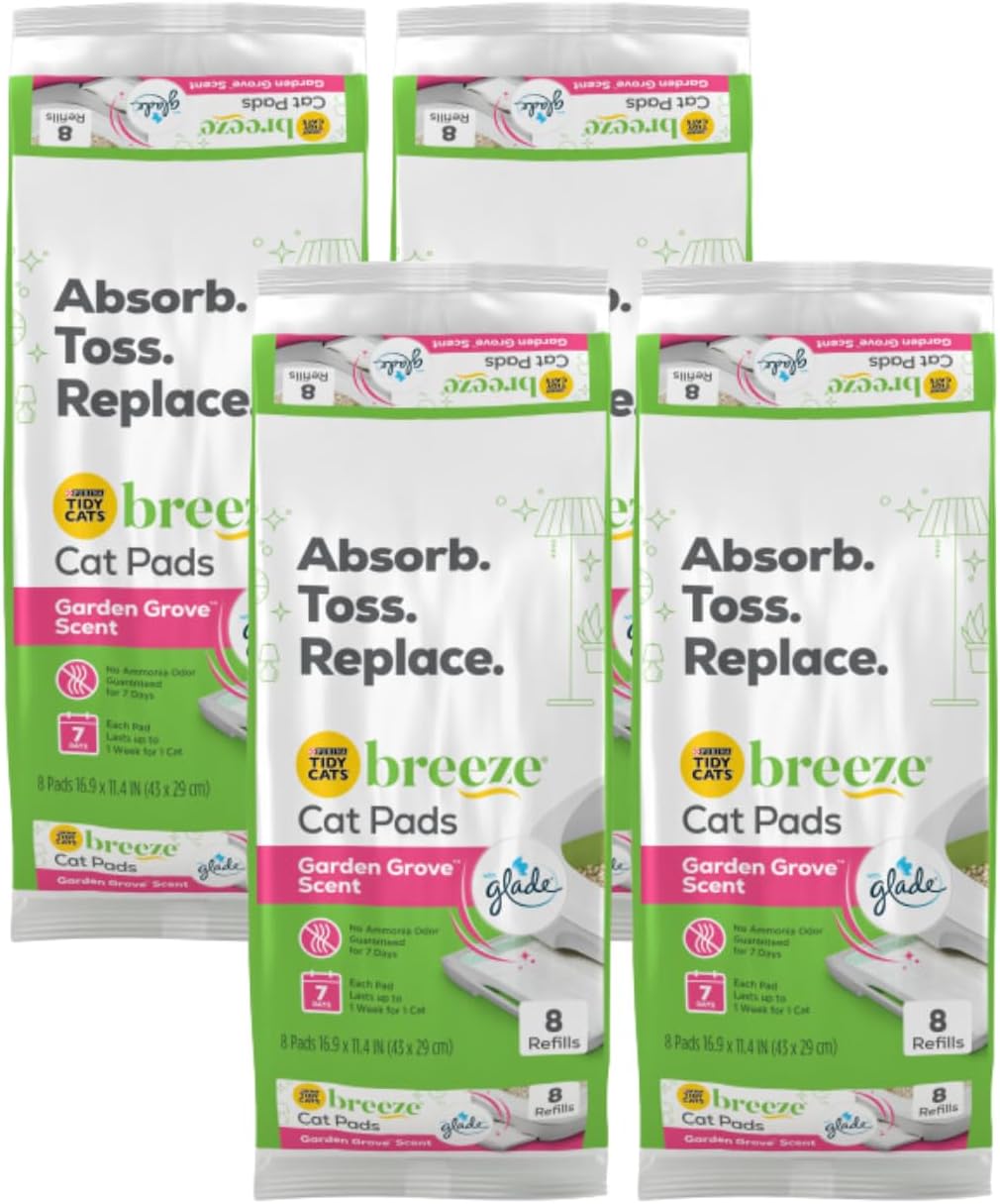 Purina Tidy Cats Breeze Cat Litter Pads with Glade Scent