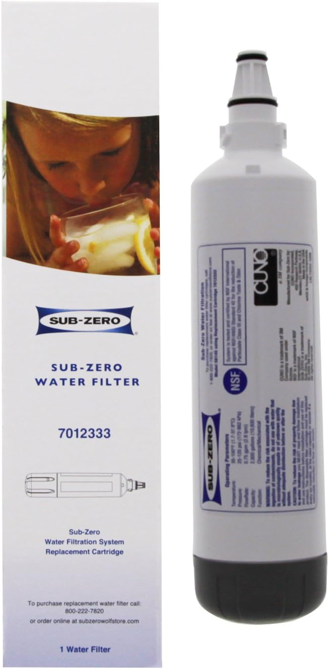 Sub-Zero 7042803 Ice Maker Water Filter for Pure Ice Quality