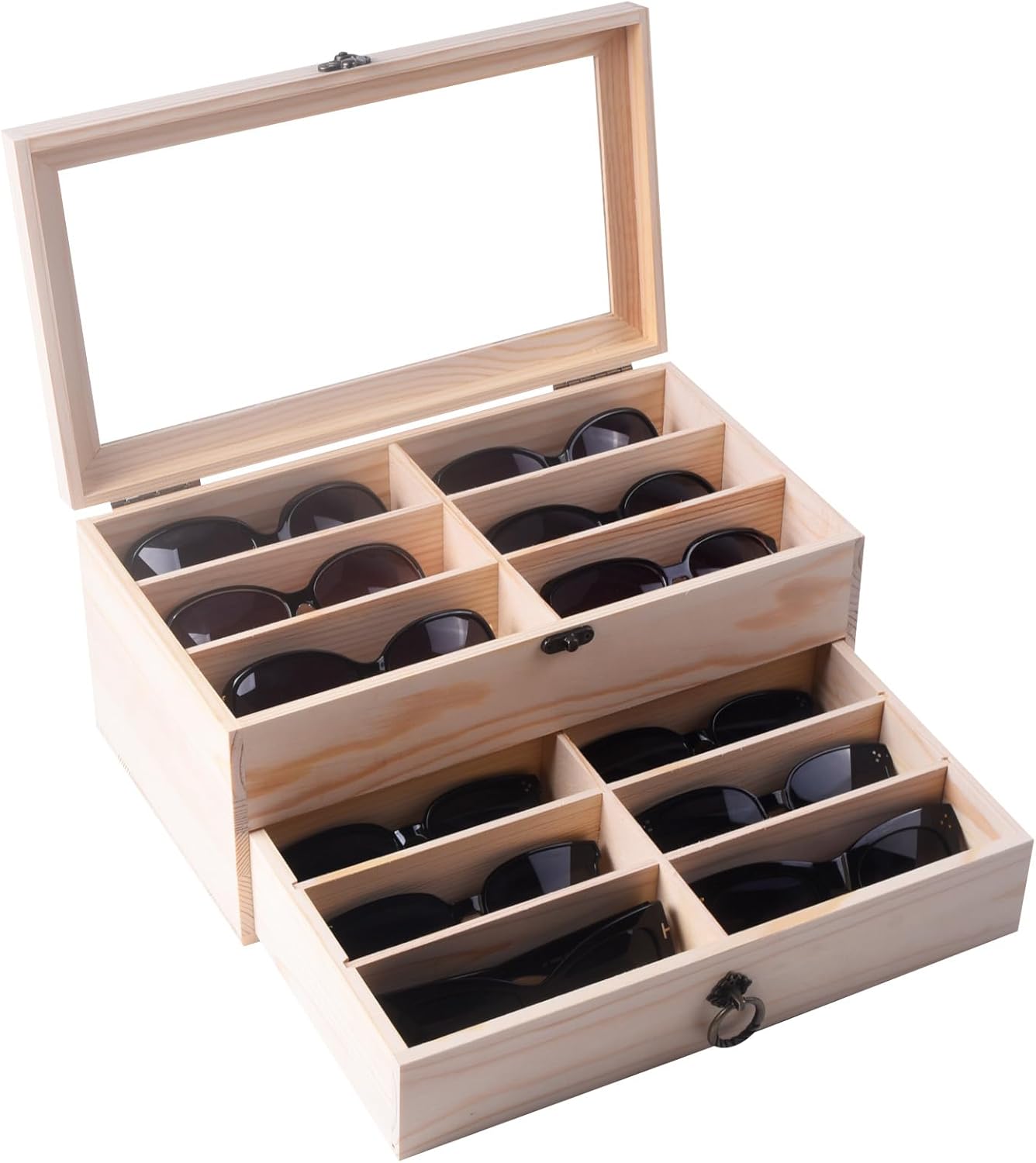Lockable Eyeglass Drawer Organizer by AUTOARK