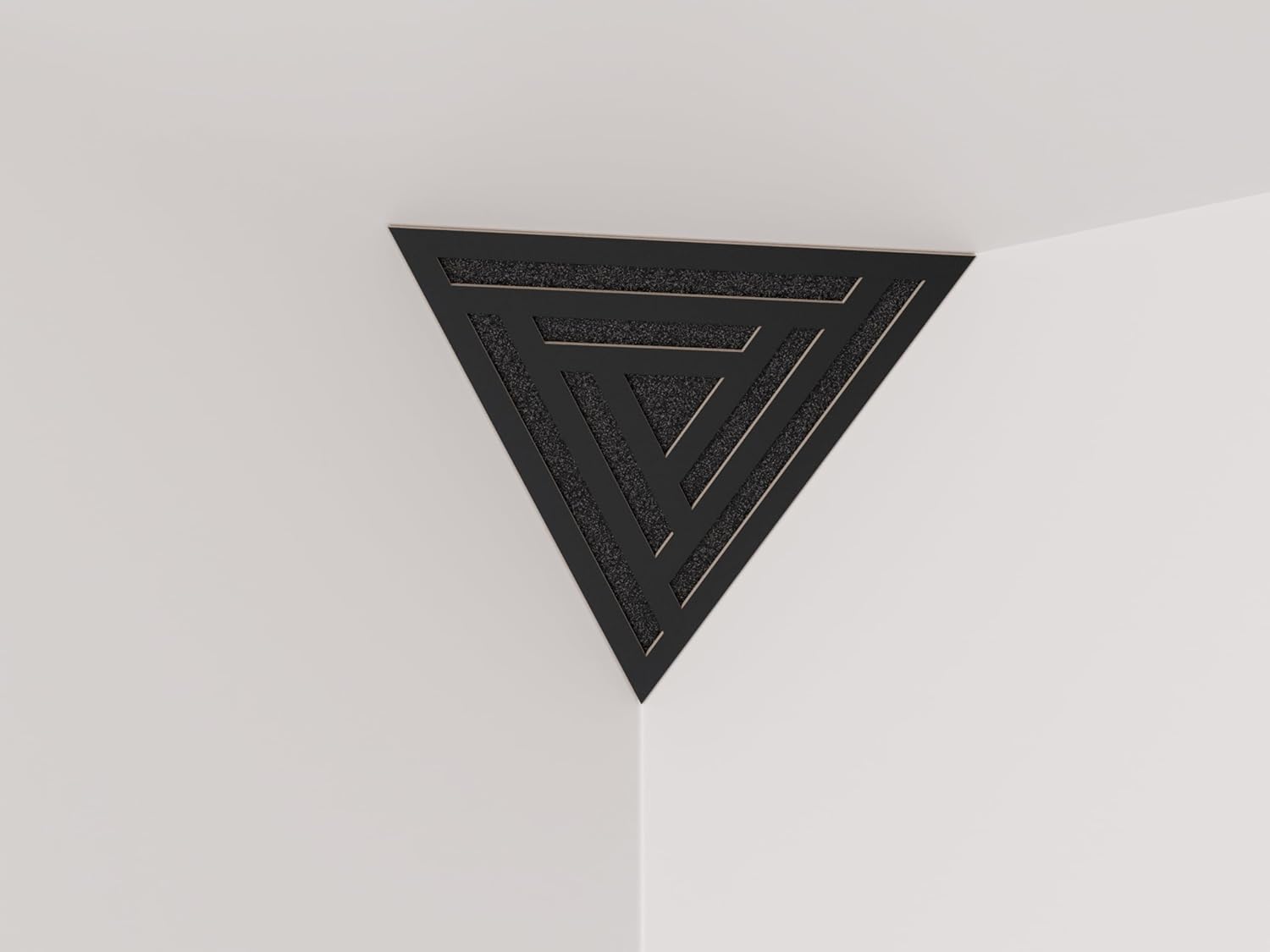 Sound Absorption-Diffuse Ceiling Corner Bass Trap for Studios