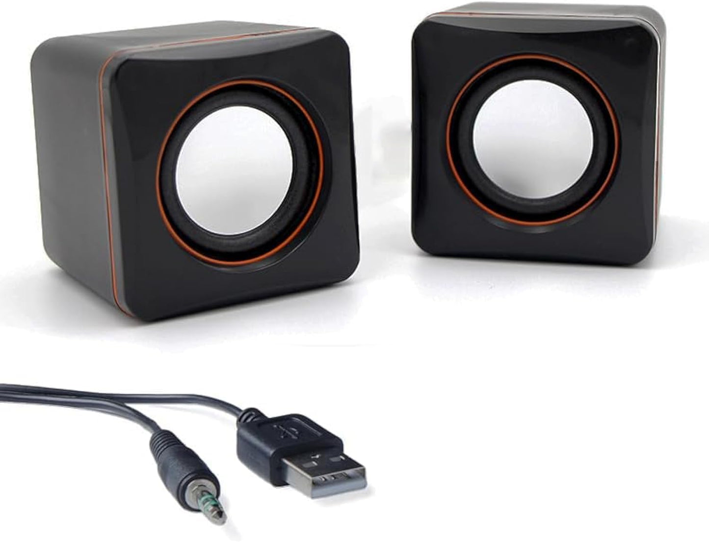Compact USB Speaker with Volume Control - Enhance your Sound!