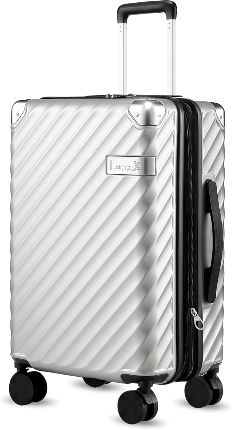 20 Inch Hard Shell Suitcase with Spinner Wheels for Travel