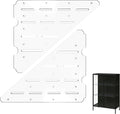 Acrylic Shelf for Rudsta Wide Cabinet - 8mm Thick Clear Design