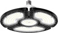 LED Garage Light 80W Deformable Ceiling Light - Bright 12000lm