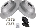 Rear Ceramic Brake Pad & G-Coated Rotor Kit for 2010-16 Hyundai Santa