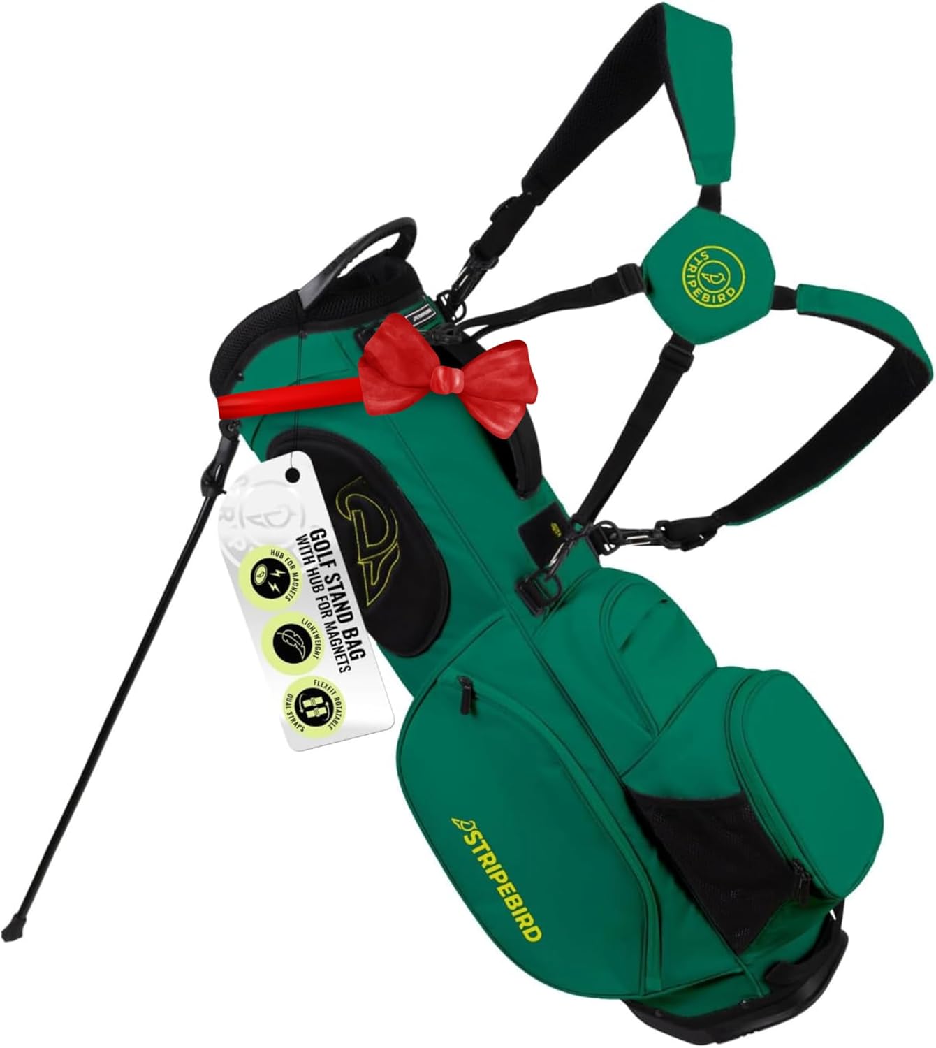 Golf Stand Bag with Hub for Magnets - Lightweight & Durable