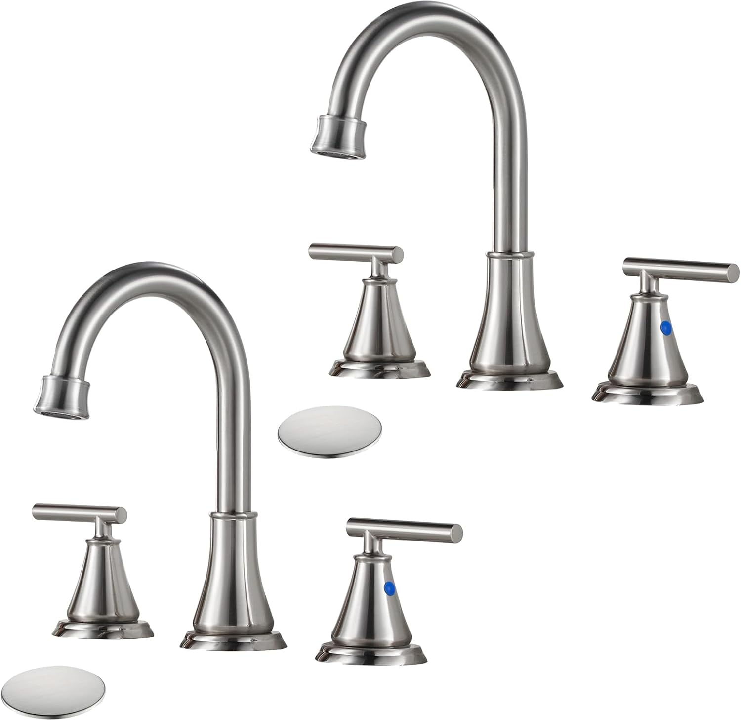 Fransiton 8 Inch Widespread Bathroom Sink Faucet for Stylish Sinks