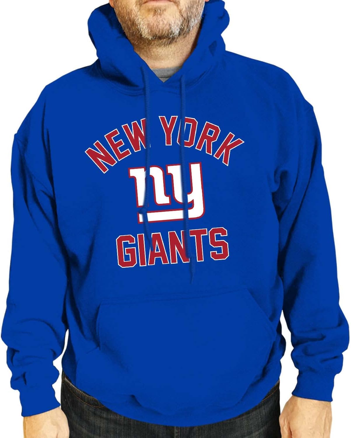 New York Giants Adult Gameday Hooded Sweatshirt for Fans
