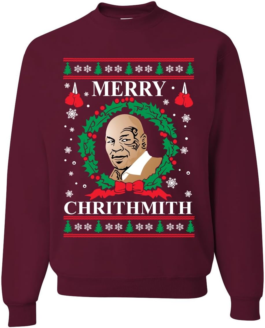 Wild Bobby Merry Chrithmith Ugly Christmas Sweater for Everyone
