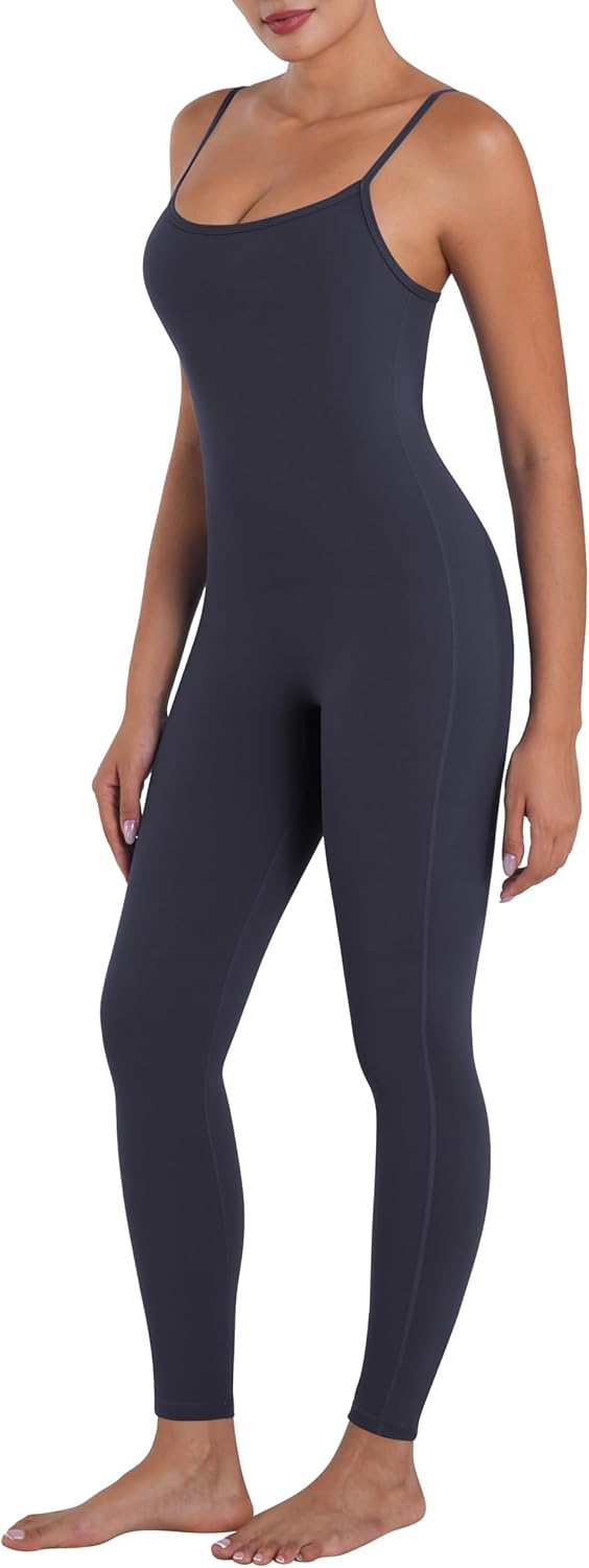 Sunzel Workout Jumpsuits for Women - Adjustable Spaghetti Strap