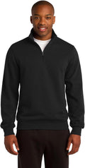 SPORT-TEK Men's 1/4 Zip Sweatshirt - Comfort & Style!