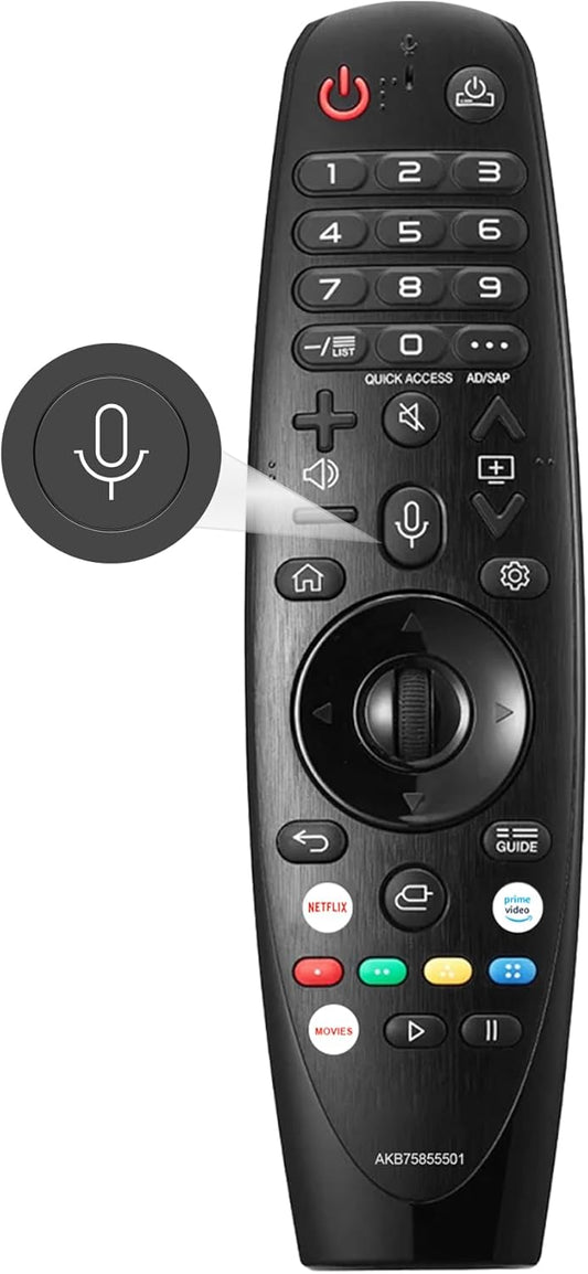 Voice & Pointer LG TV Remote by ZYK
