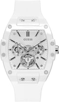 Timelessly Sleek GUESS Men's Watch - 43mm Tonneau Design