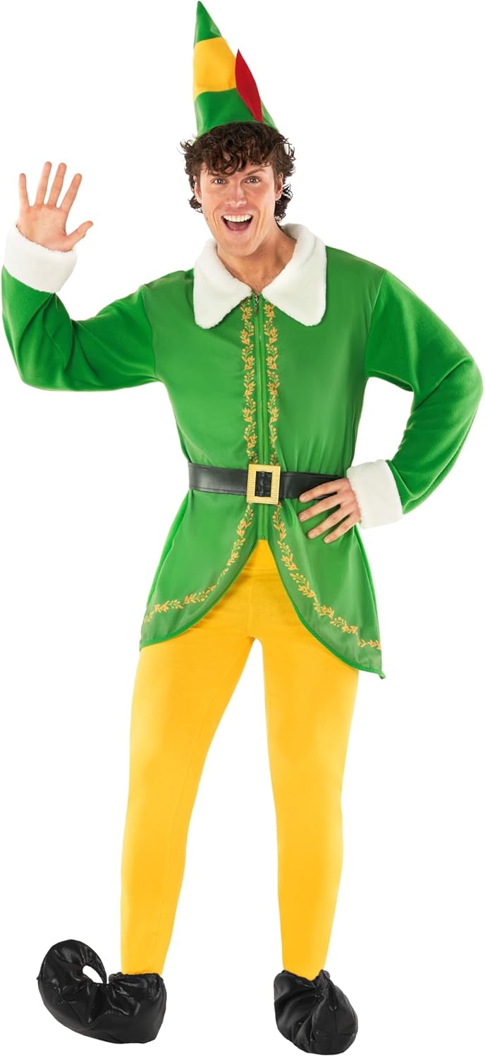Morph Adult Elf Costume for Men - Perfect Christmas Outfit