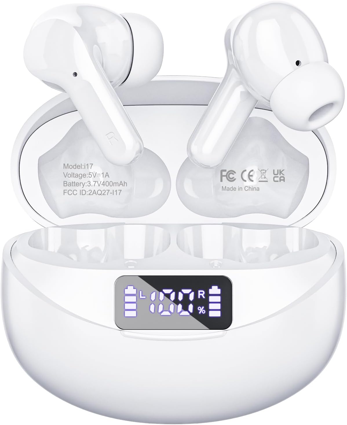 HiFi Wireless Earbuds with Noise Cancelling Mic