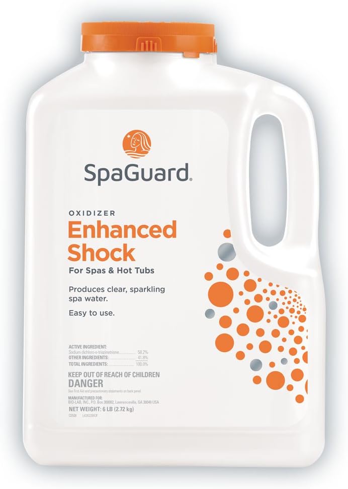 SpaGuard Enhanced Shock for Spas & Hot Tubs - 6 lb Multipurpose