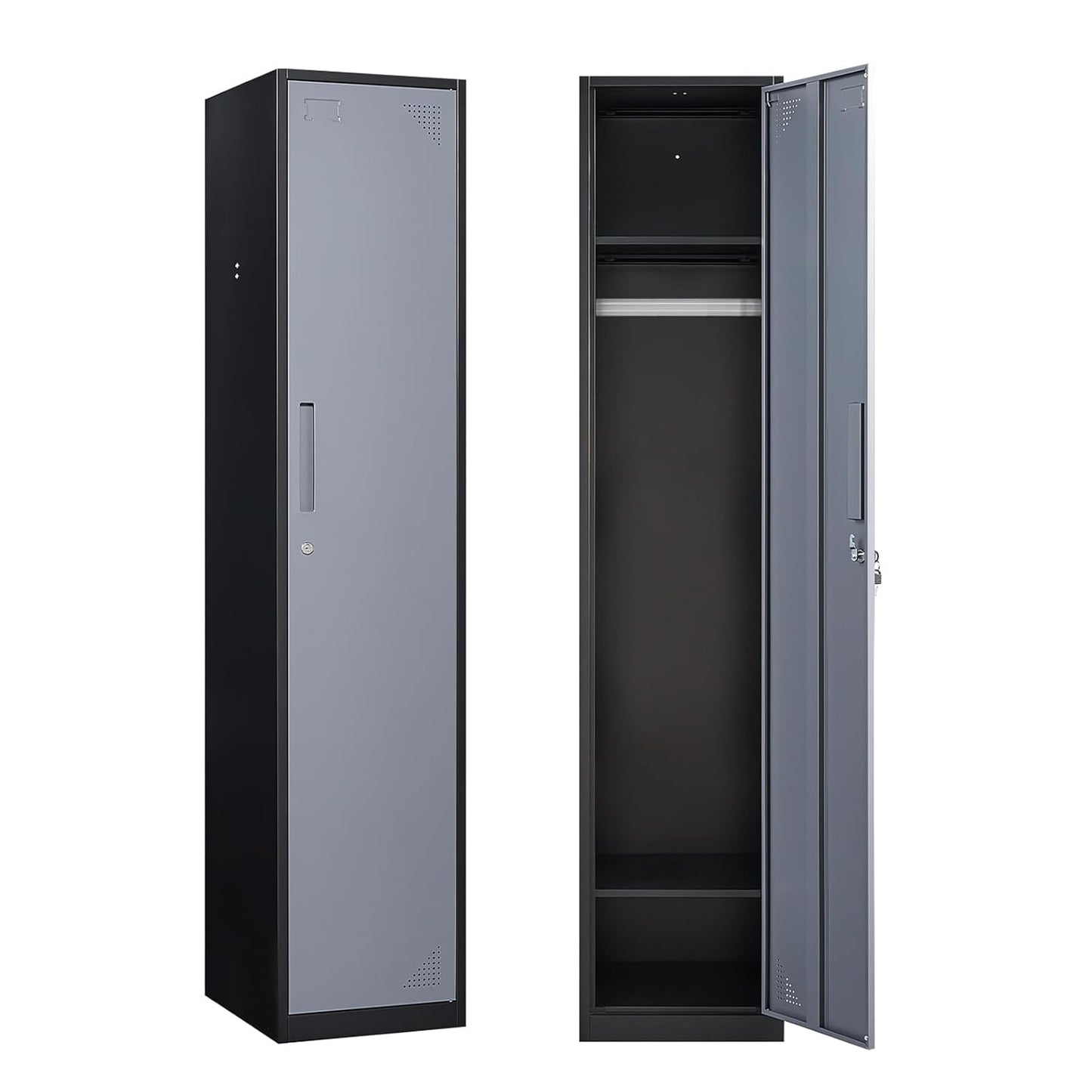 Yizosh Metal Locker with 1 Door for School, Gym, Office Use