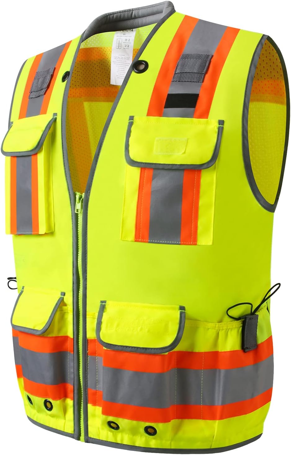 UNINOVA Surveyor Safety Vest Reflective for Men with Pockets