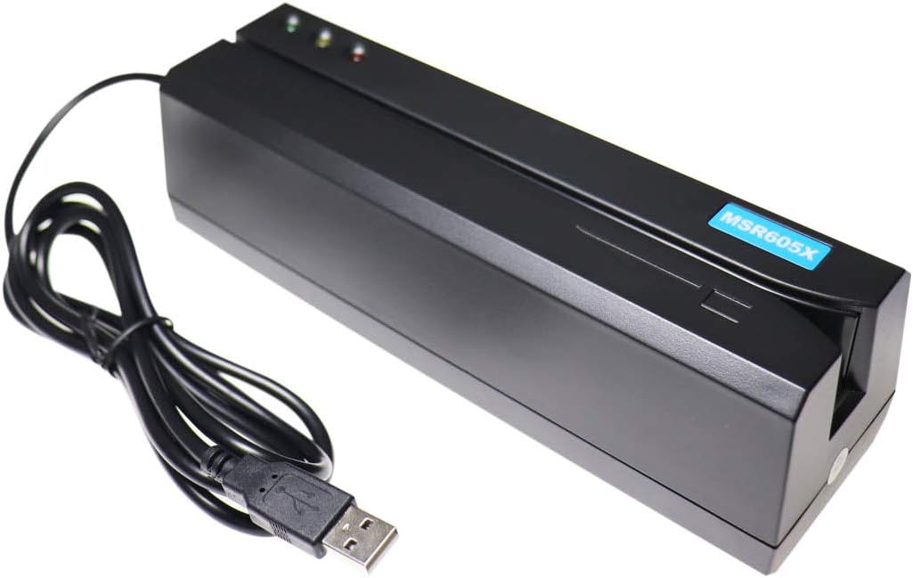 MSR605X USB Card Reader Writer for All 3 Tracks ISO Format