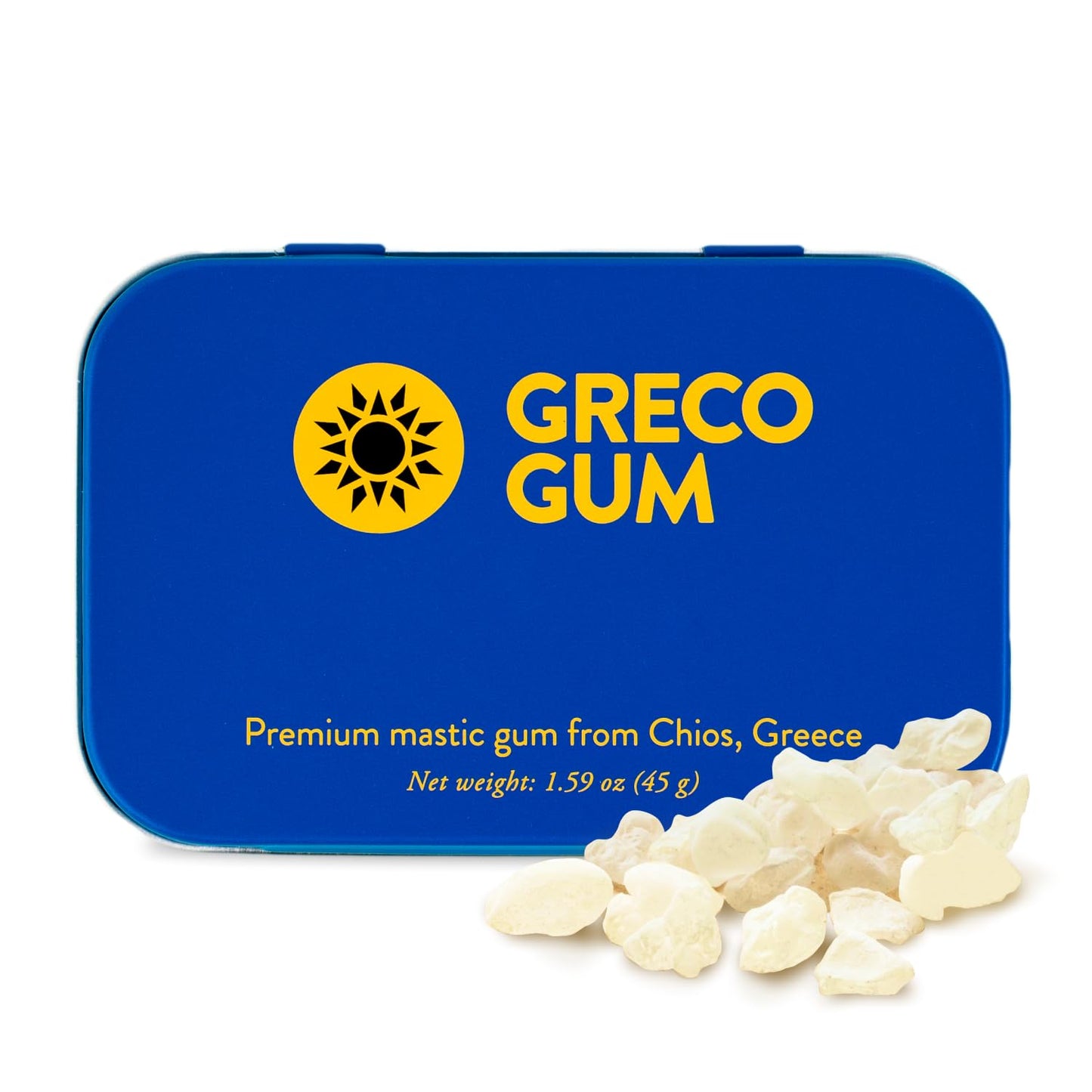 Greco Gum Premium Mastic Gum Nuggets for Jaw Exercise