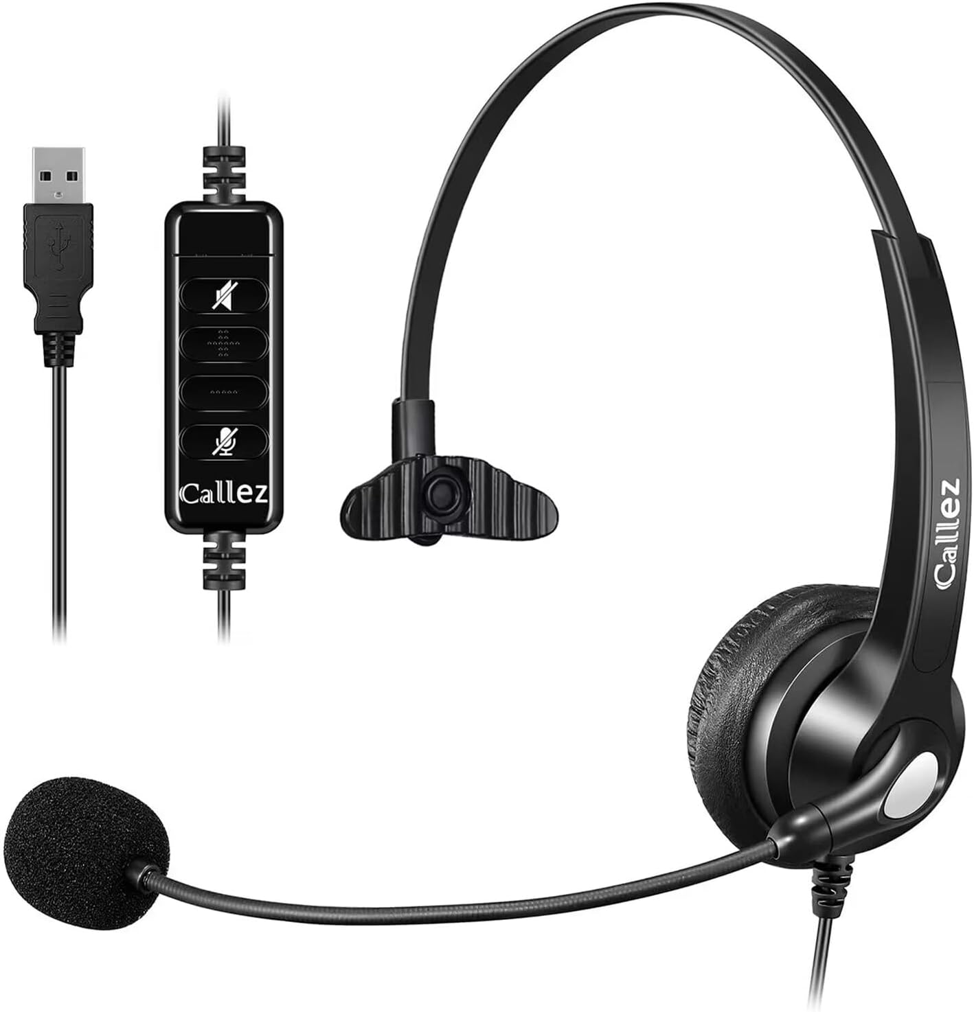 Callez USB Headset: Clear Voice, Comfort & Control – GearMustHave