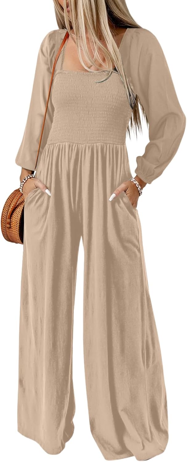 Dokotoo Women's Casual Loose Overalls for Effortless Style