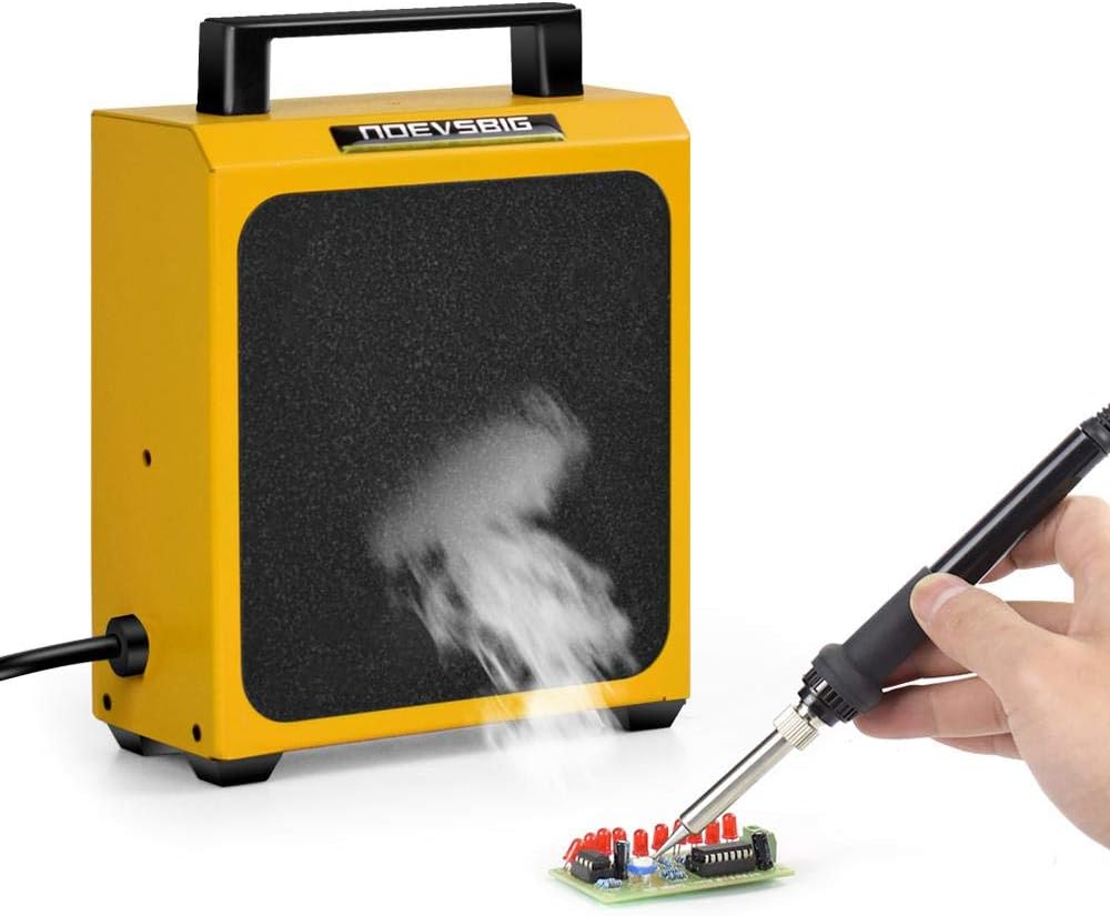 Solder Fume Extractor Smoke Absorber for DIY Projects and More