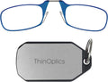 Rectangular ThinOptics Readers with Keychain Case - Portable Reading