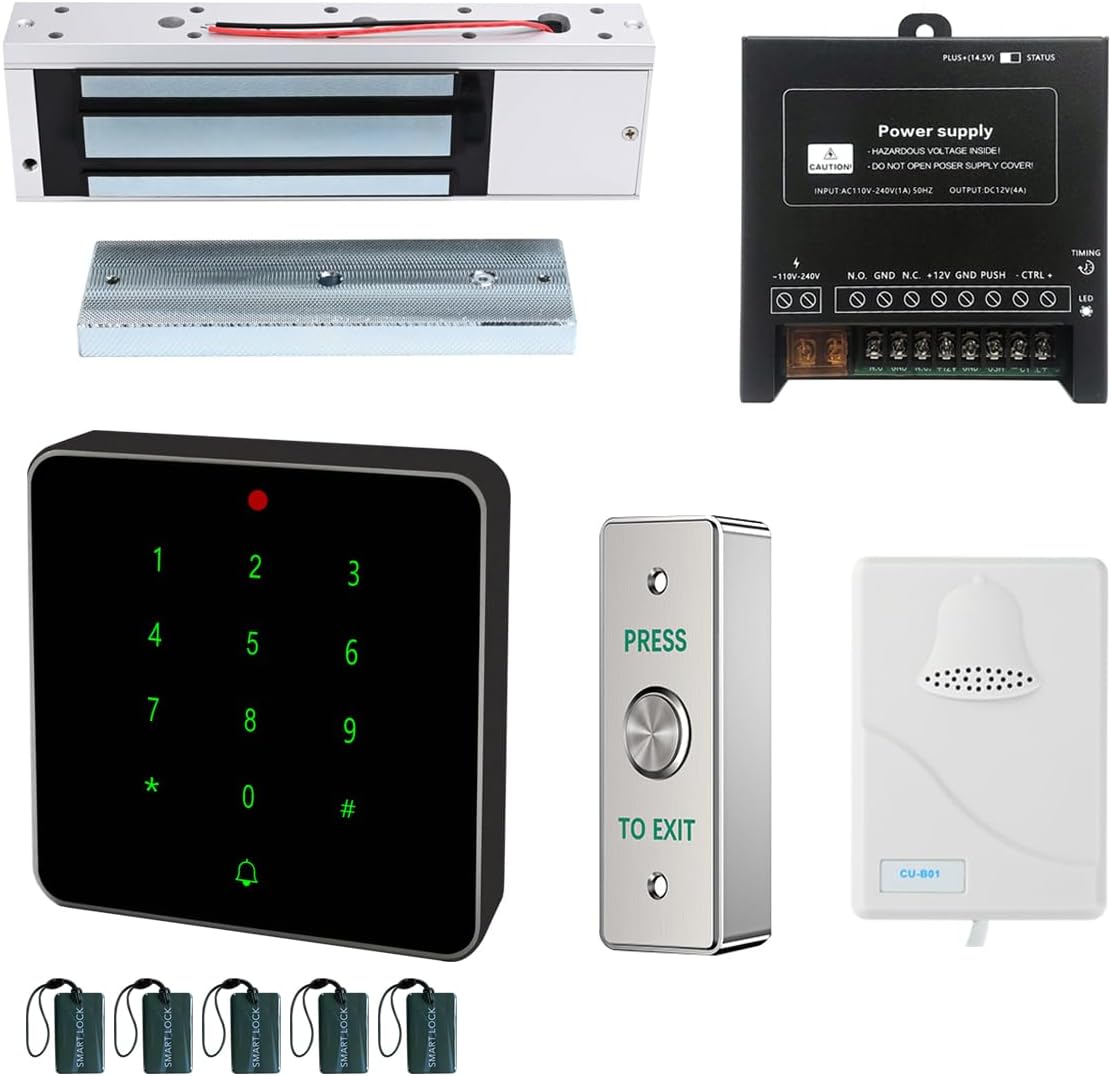 Electric Magnetic Lock Kit for Enhanced Security and Access Control