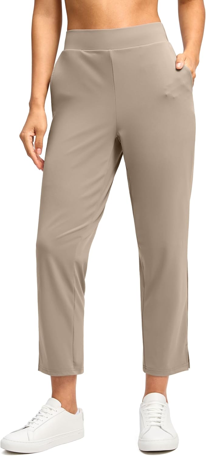 G Gradual Women's 7/8 Golf Pants with Pockets for Comfort