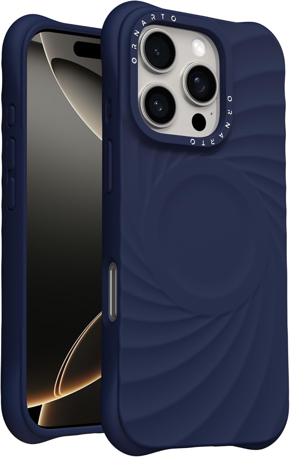 ORNARTO Vortuxe iPhone 16 Pro Case with 2X MIL-STD Protection