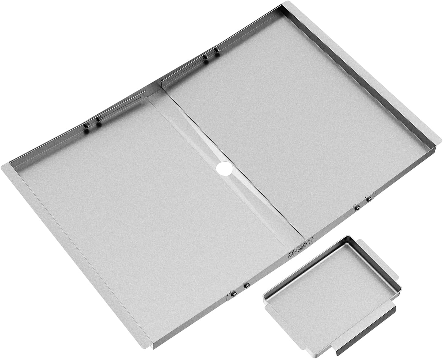 Grease Tray with Catch Pan for 4/5 Burner Gas Grills
