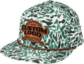Custom Leather Patch 5 Panel Grandpa Rope Hat Adjustable Snapback is