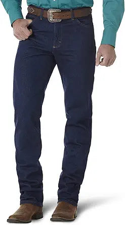 Wrangler Mens Retro Slim Fit Straight Leg Jean for Cowboys