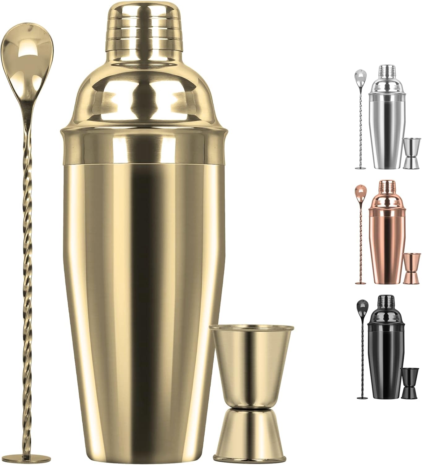 Tiawudi 24oz Stainless Steel Cocktail Shaker Set - Bartender's Choice!
