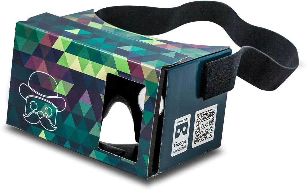MR.CARDBOARD 3D VR Viewer + Free Strap/Cushion