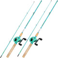 Sougayilang Fishing Rod and Reel Combo 2-Pack - Durable 5 ft 6 in