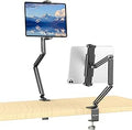 VIJIM iPad Tablet Holder Adjustable Arm Mount - Overhead & Bed Use
