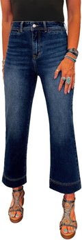 SHEWIN Wide Leg Jeans for Women High Waisted Flare Jeans Women's
